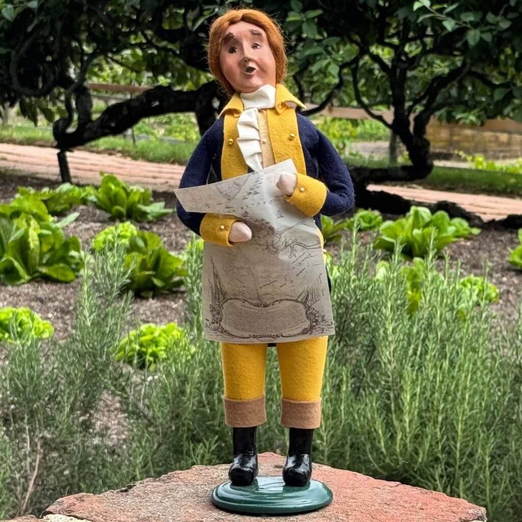 NEW Byers Choice George Washington 1776 Caroler