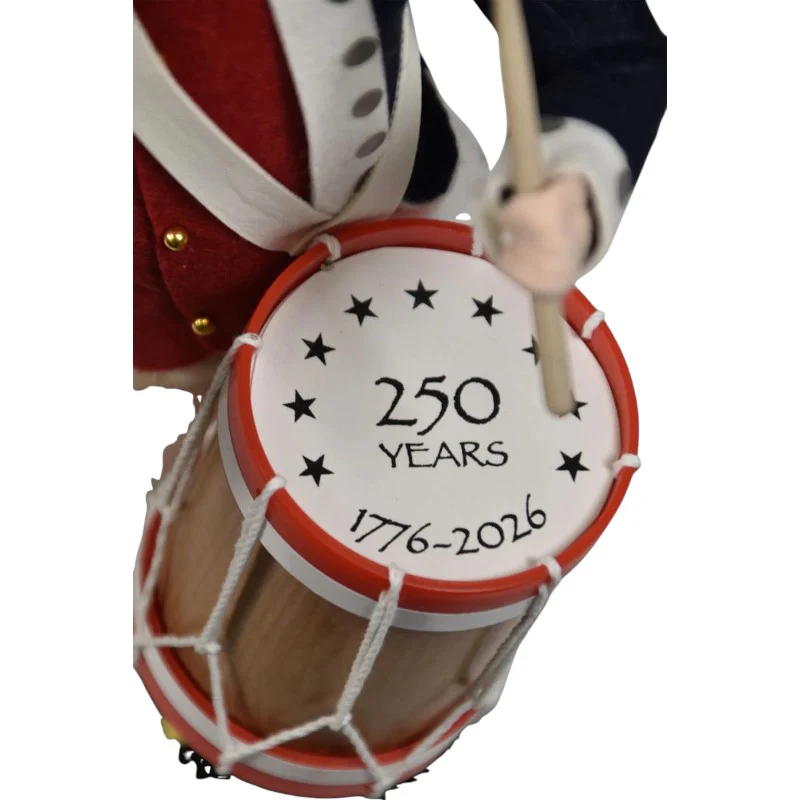 Byers' Choice Revolutionary Drummer 1776 Caroler - Image 6