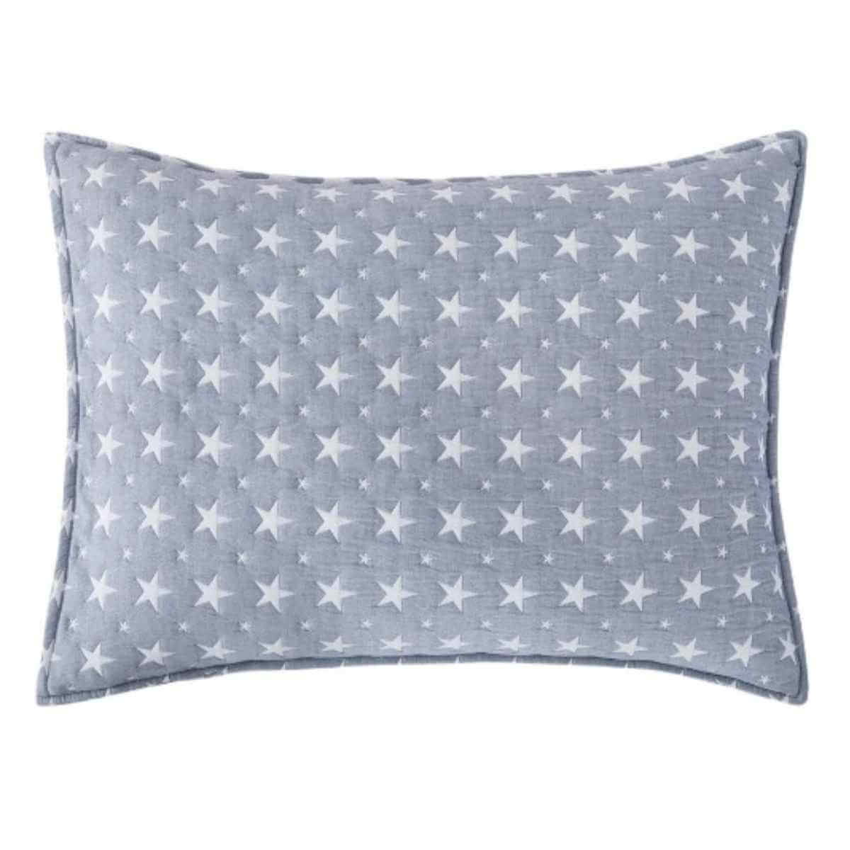 Chambray Star Coverlet Set Queen - Image 4