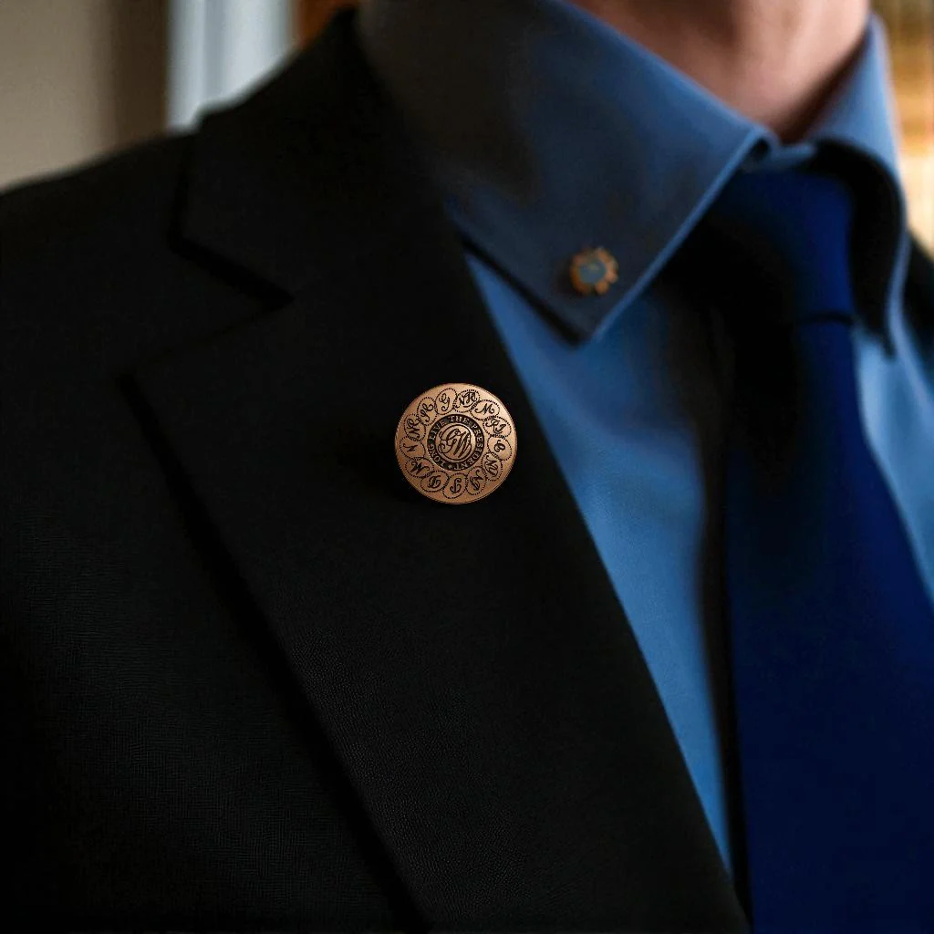 George Washington Inaugural Button- States - Image 2