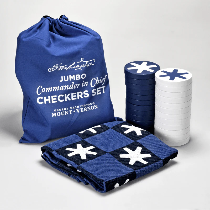 Commander in Chief Jumbo Checkers Set