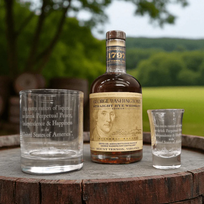 Shot Glass George Washington Quote - Image 2