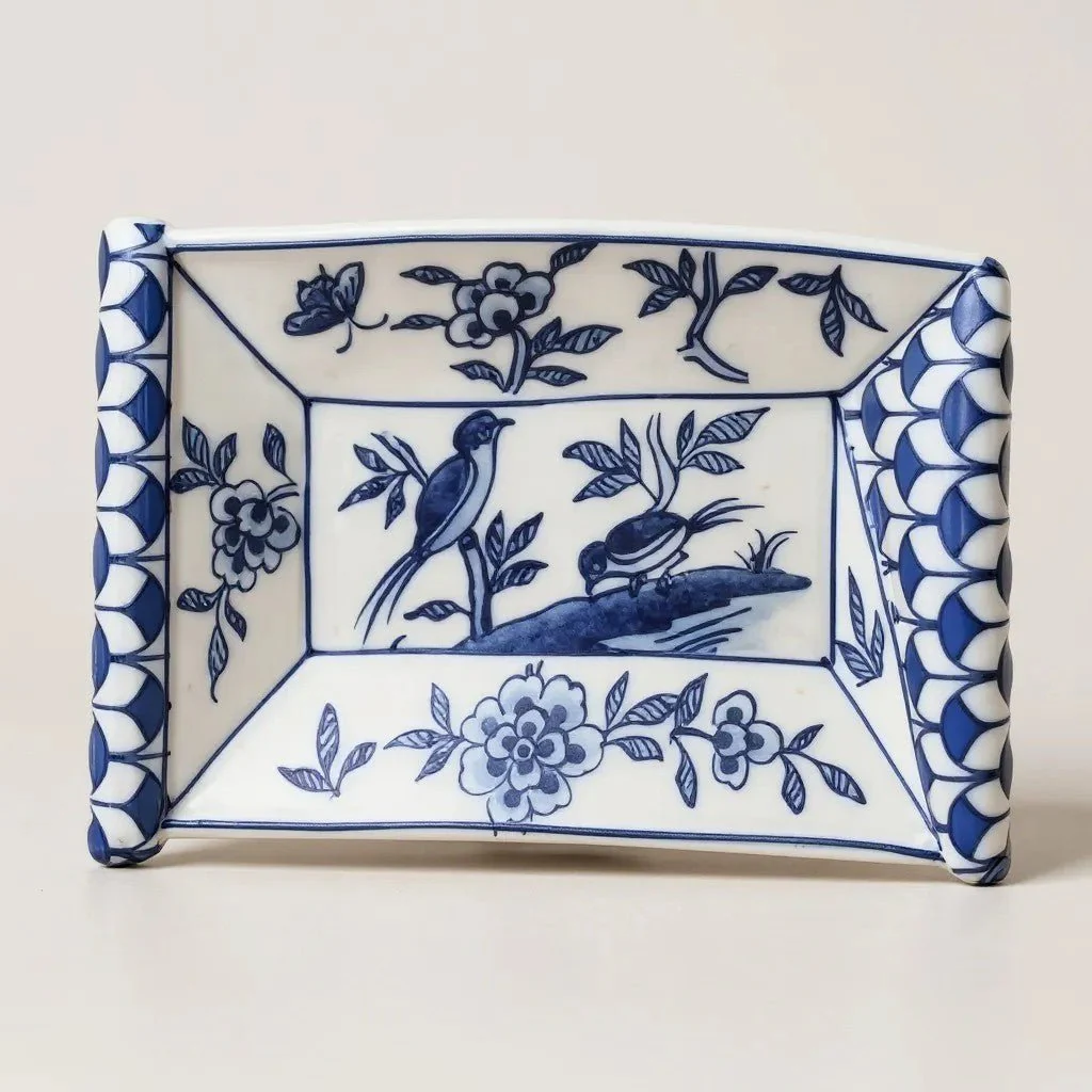 Blue and White Porcelain Small Dish