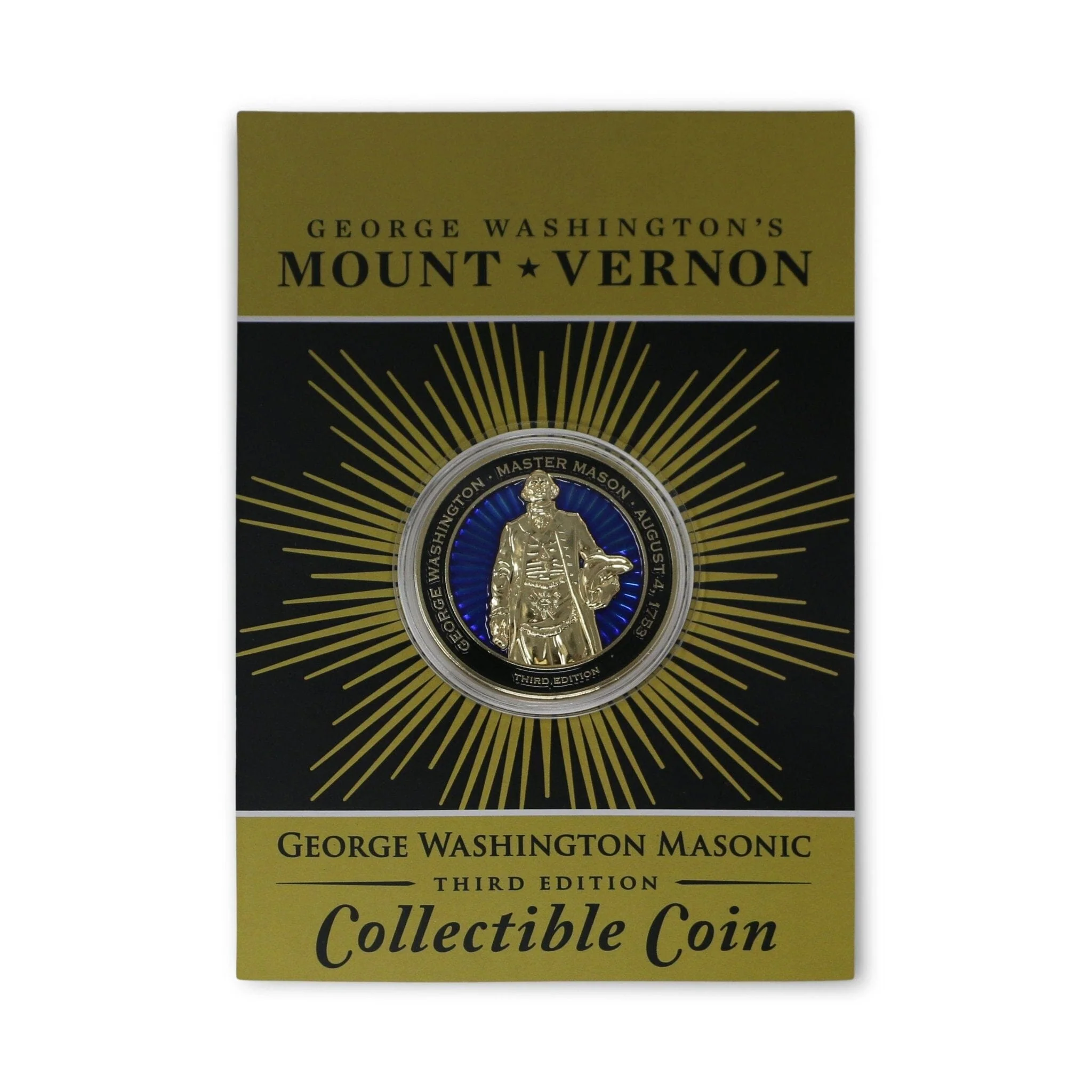 Master Mason Challenge Coin - Third Edition - Image 3