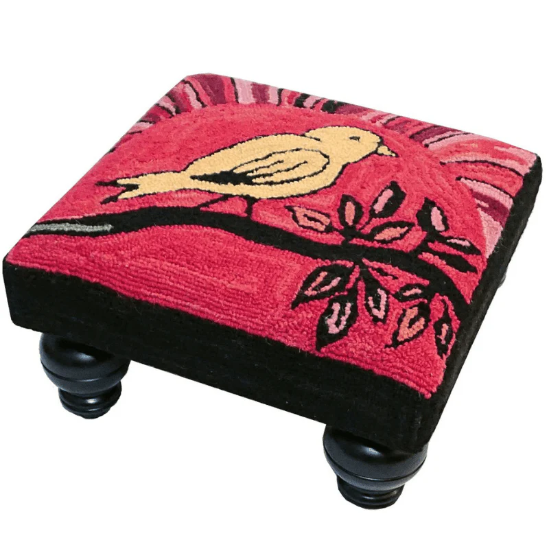 Bloomer Birds Stool - By Michaelian Home
