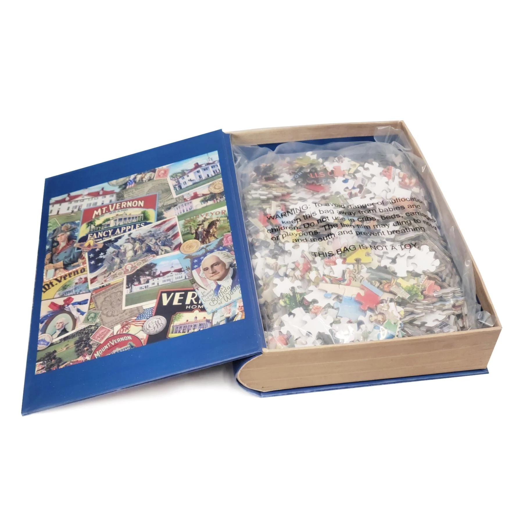 Mount Vernon Retro Ephemera Puzzle - 1000 Pieces - Image 2