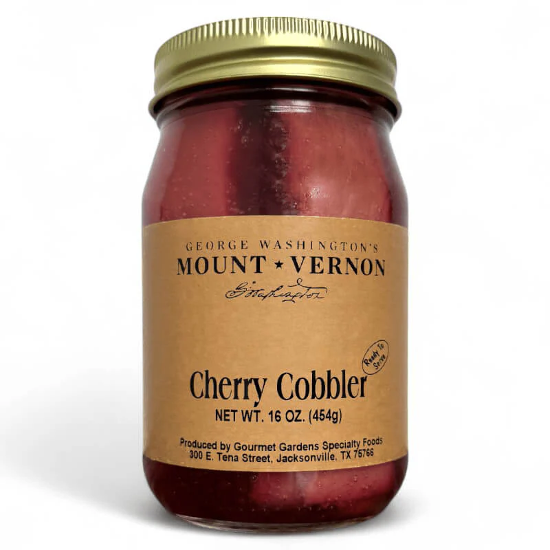 Ready-to-Serve Jarred Cobbler - Cherry