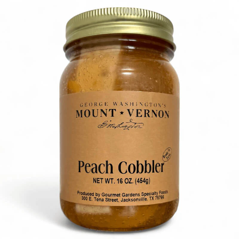 Ready-to-Serve Jarred Cobbler - Peach