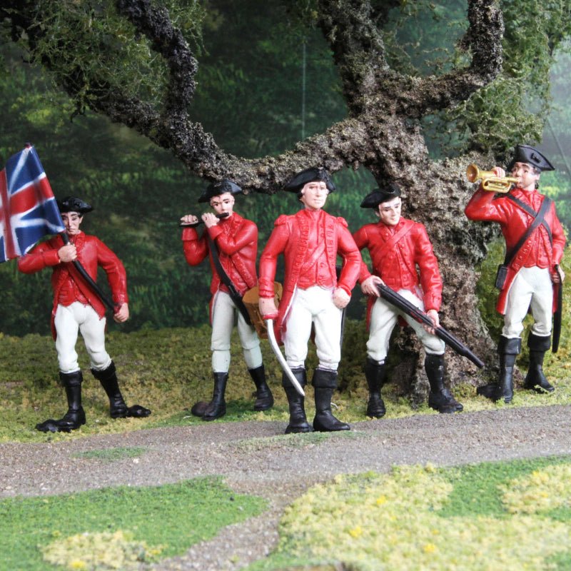 American Revolution British Soldiers Miniatures - Image 5