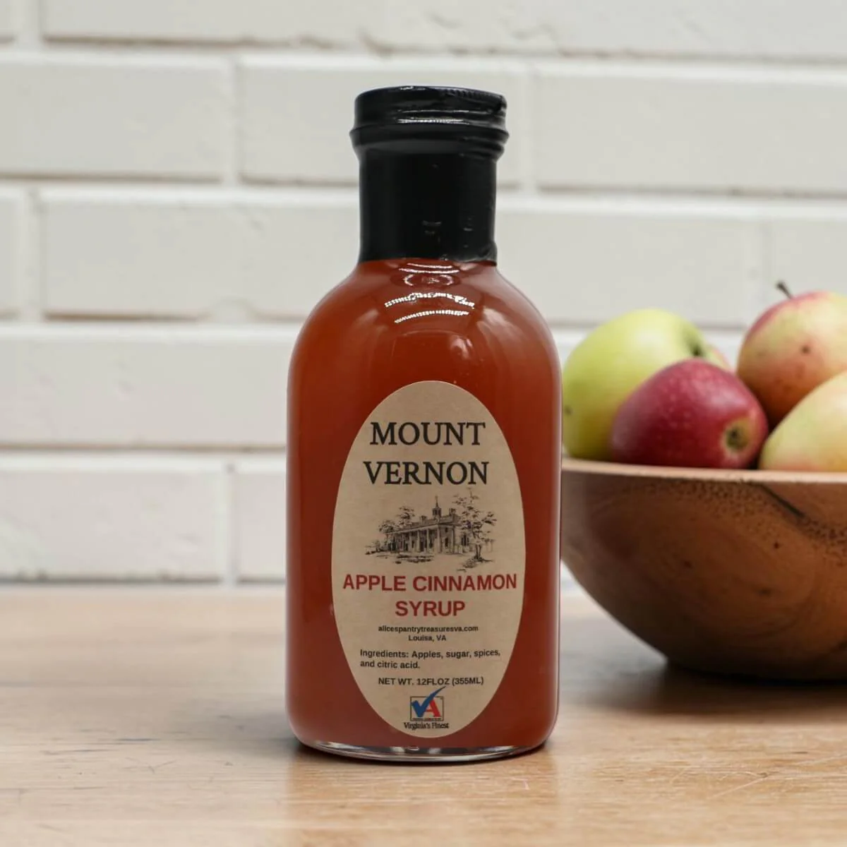Mount Vernon Apple Cinnamon Syrup - Image 2
