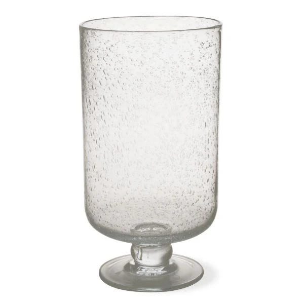 Hurricane Candle Holder - Bubble Glass Vase - Image 2