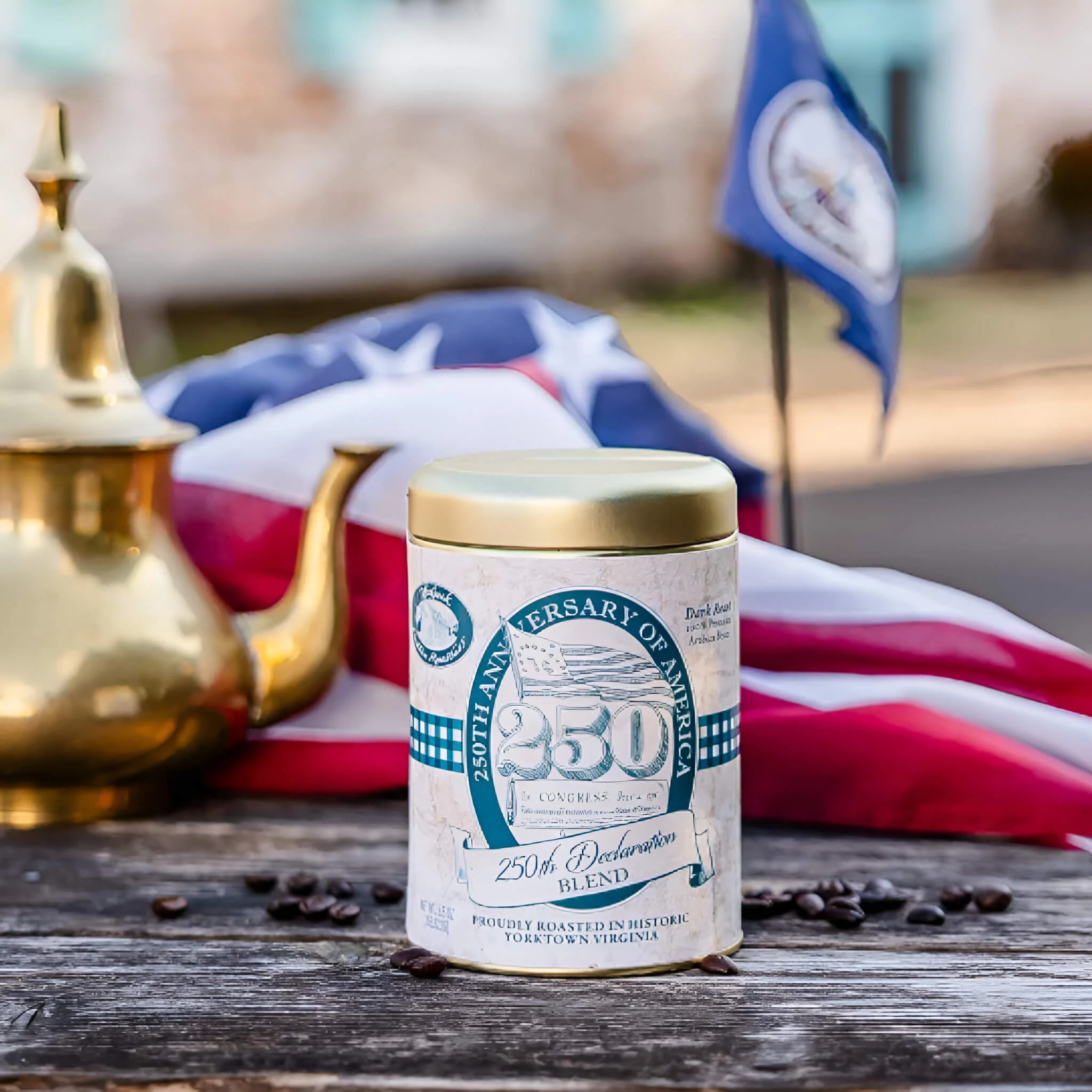 250th Declaration Blend Coffee Tin