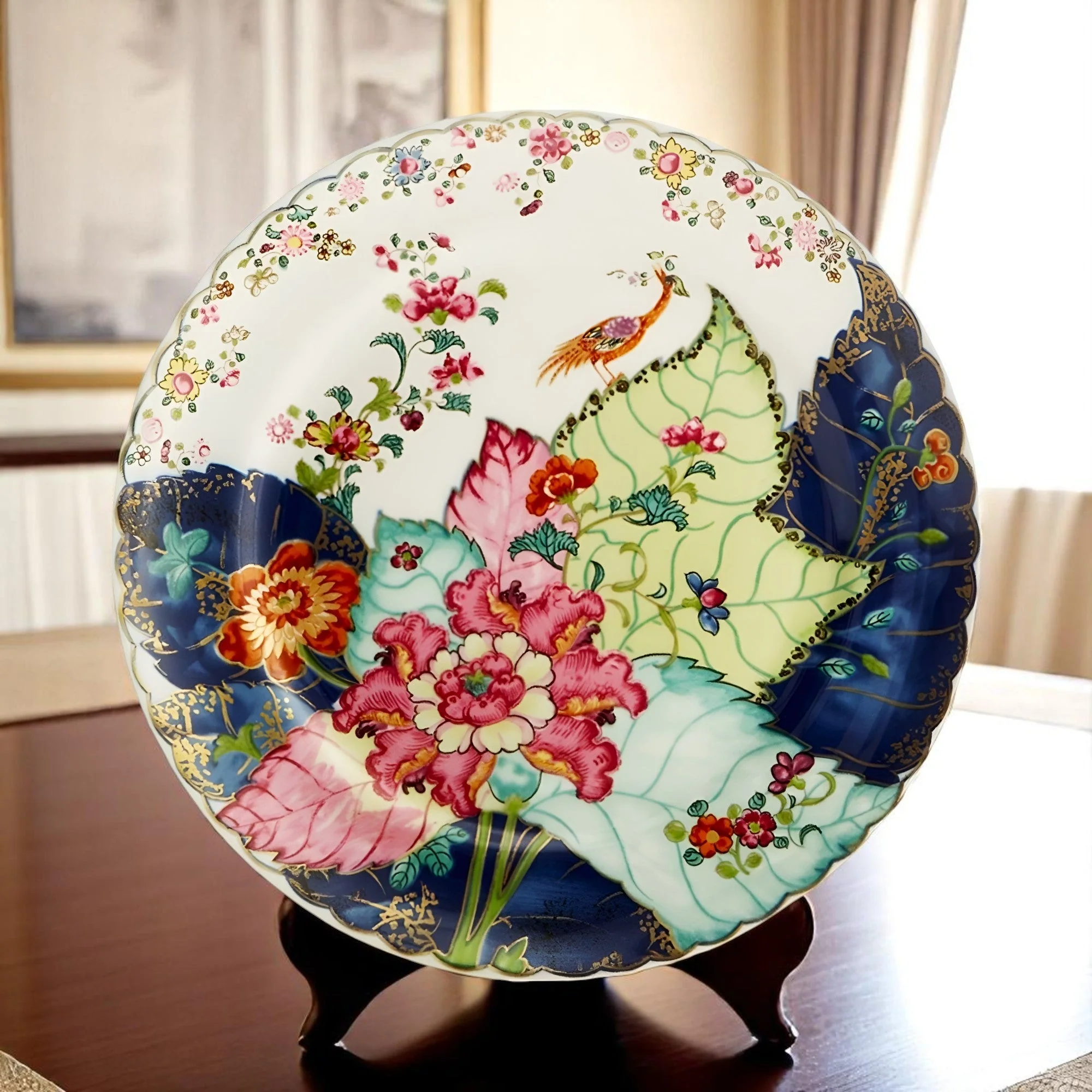 Tobacco Leaf Dessert Plate - Image 2