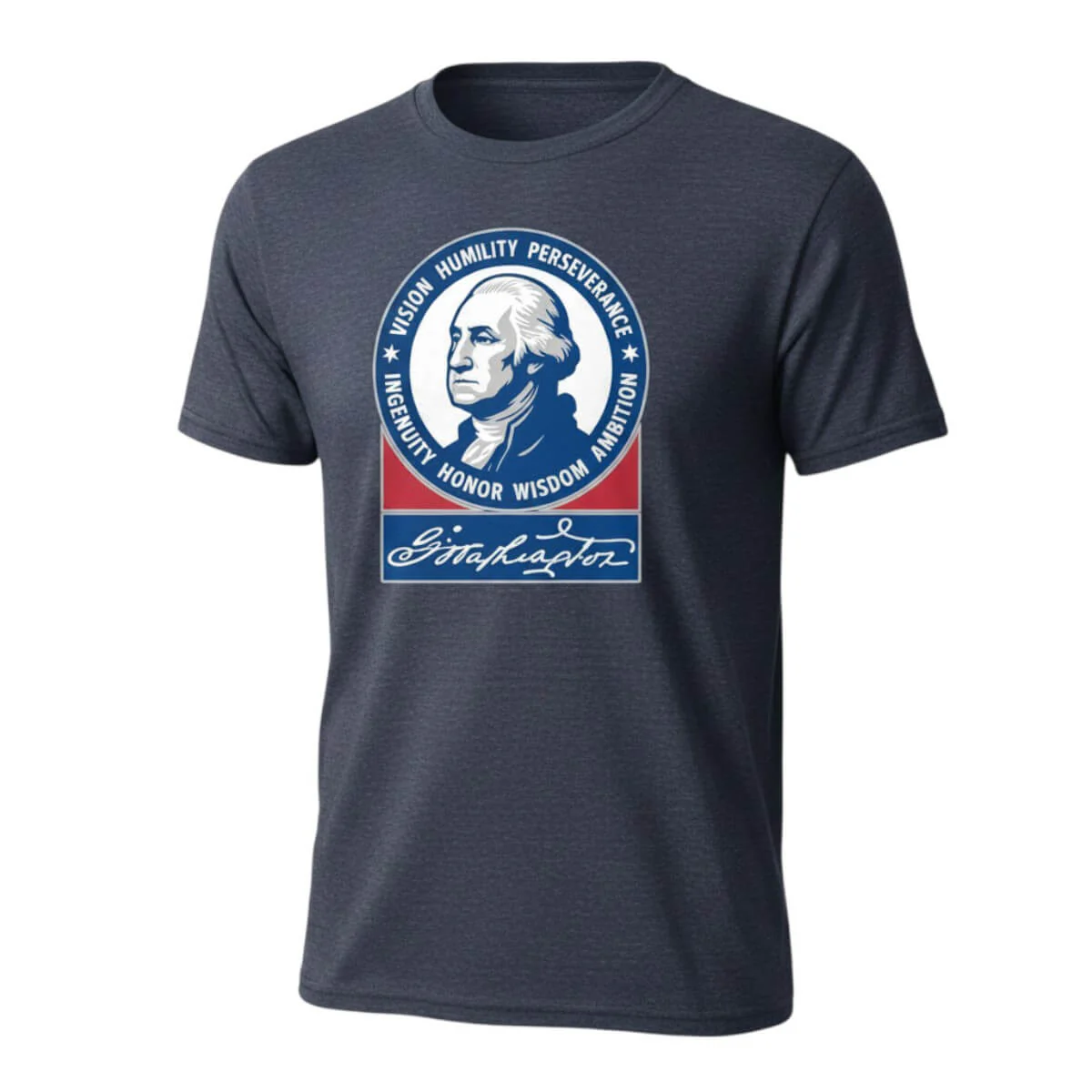 George Washington Seven Attributes T-Shirt